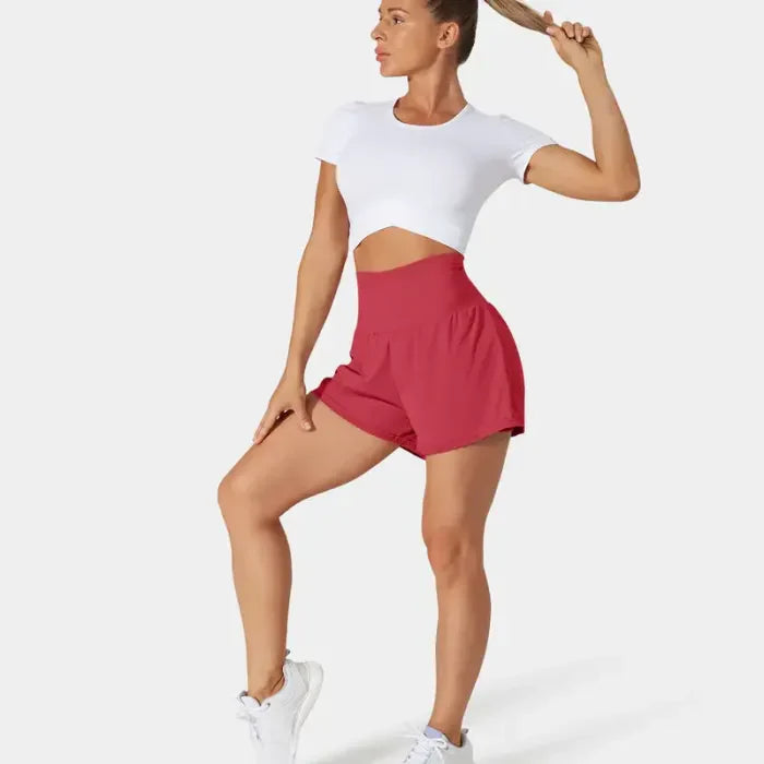 High Waist Yoga Shorts