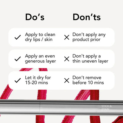 Stick & Stay Peel-off Lip Stain