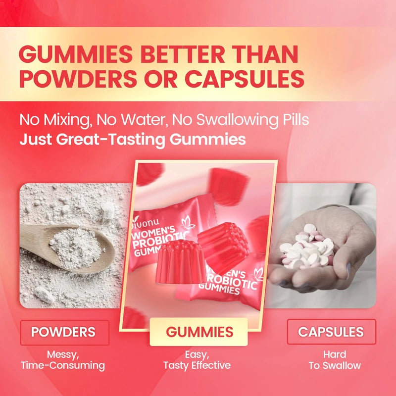 Womens Probiotic Cranberry Gummys
