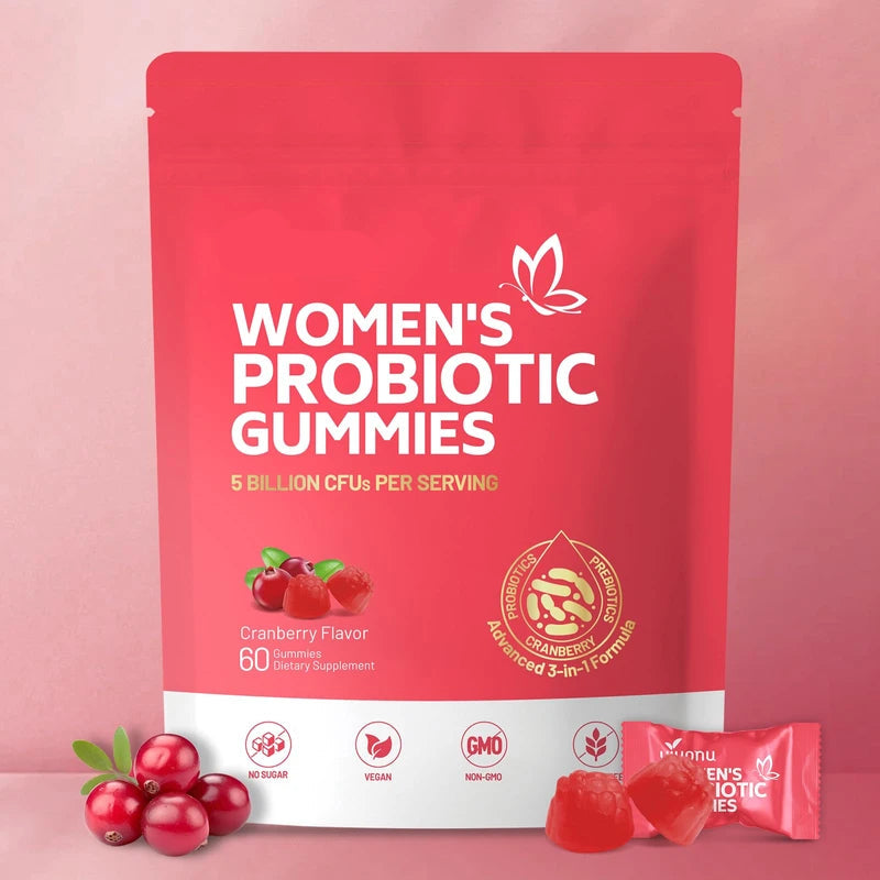 Womens Probiotic Cranberry Gummys