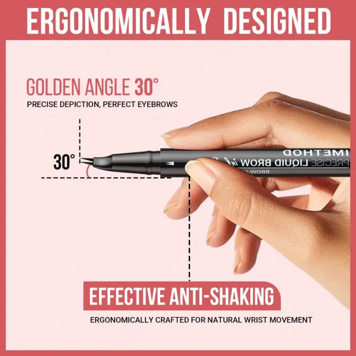 The Curved Eyebrow Waterproof Pen