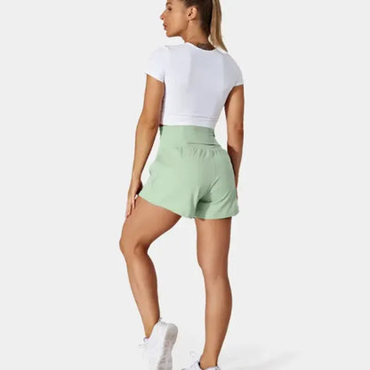 High Waist Yoga Shorts