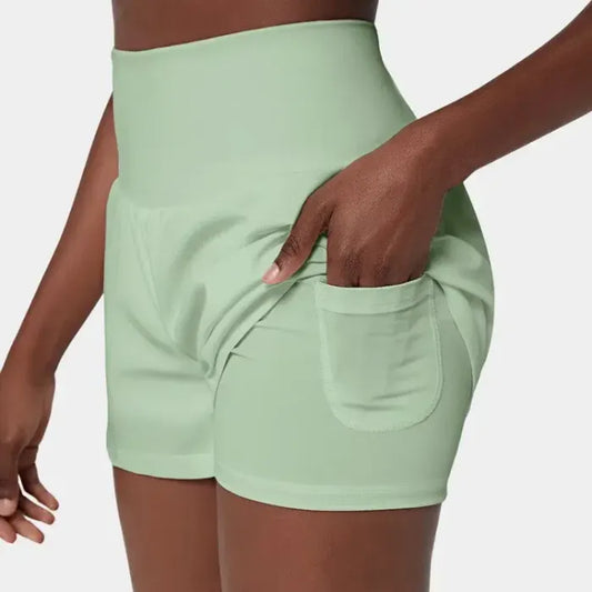 High Waist Yoga Shorts