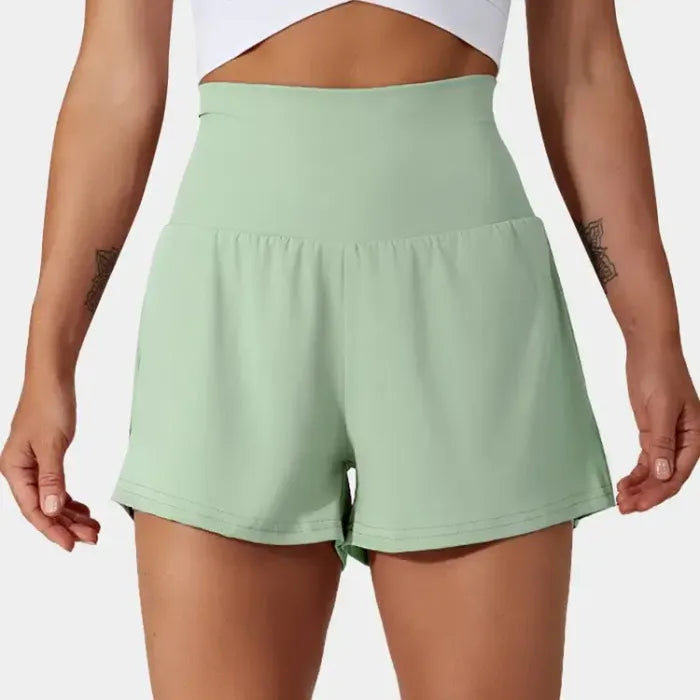 High Waist Yoga Shorts